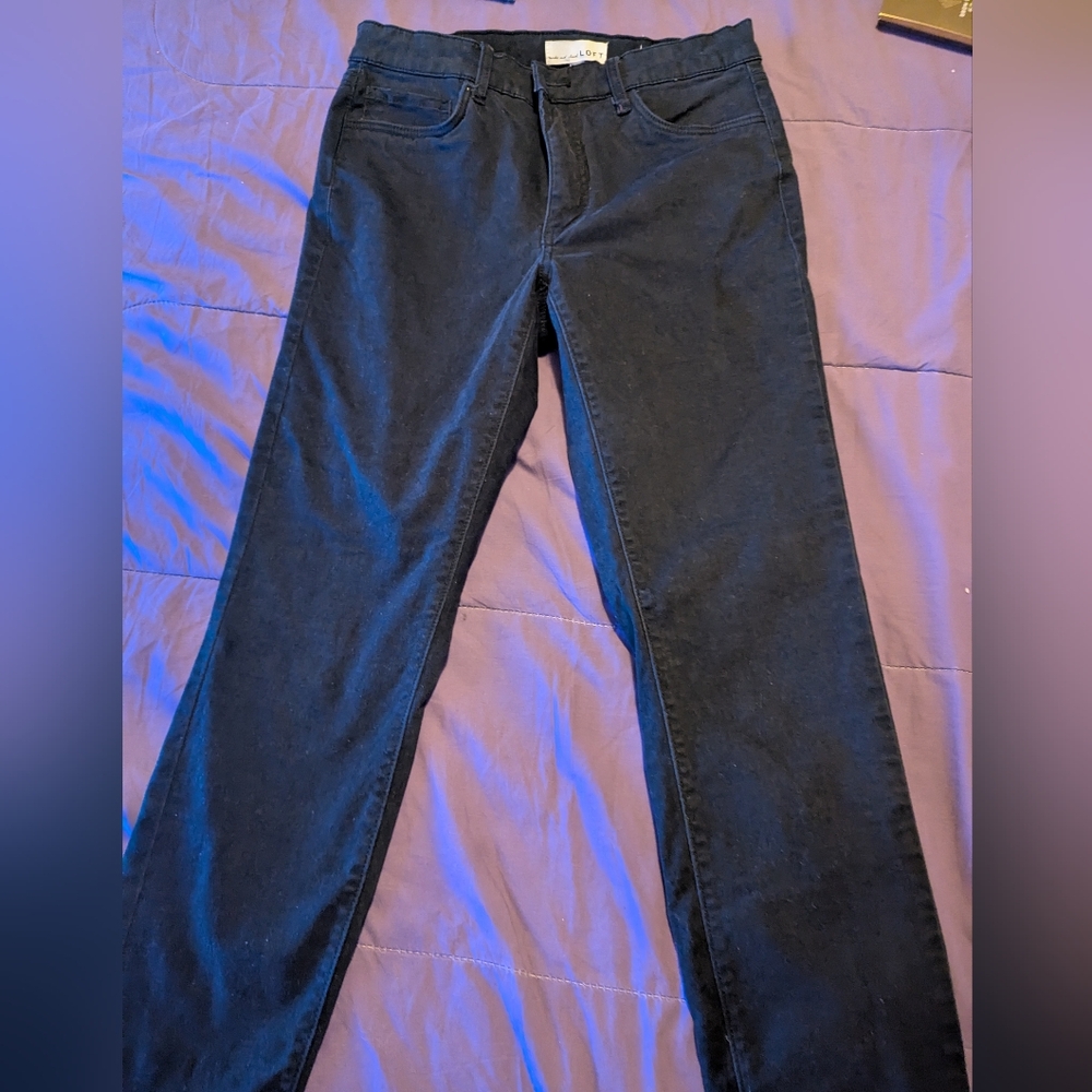 Ann Taylor Loft 25/0 Classic Black Women's Jeans